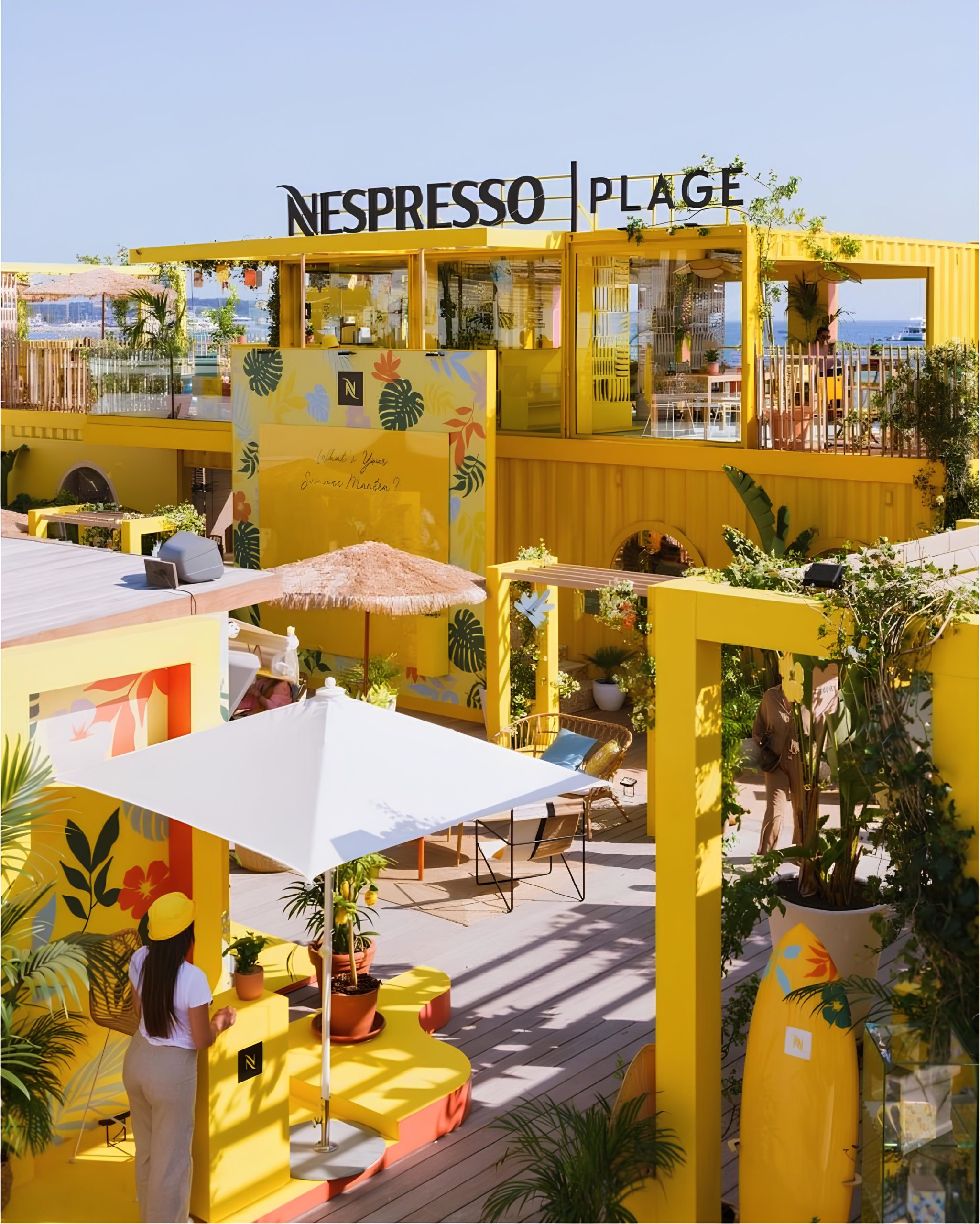 Hopscotch Event réalise la Nespresso Plage au Festival de Cannes